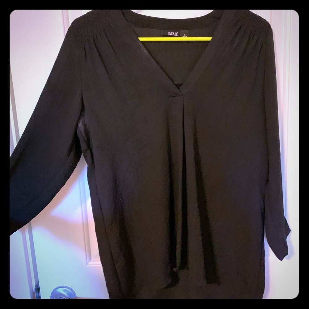 A.n.a black blouse